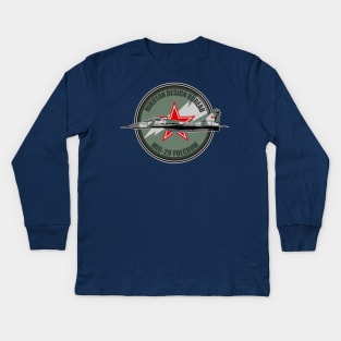 Mig-29 Fulcrum Kids Long Sleeve T-Shirt